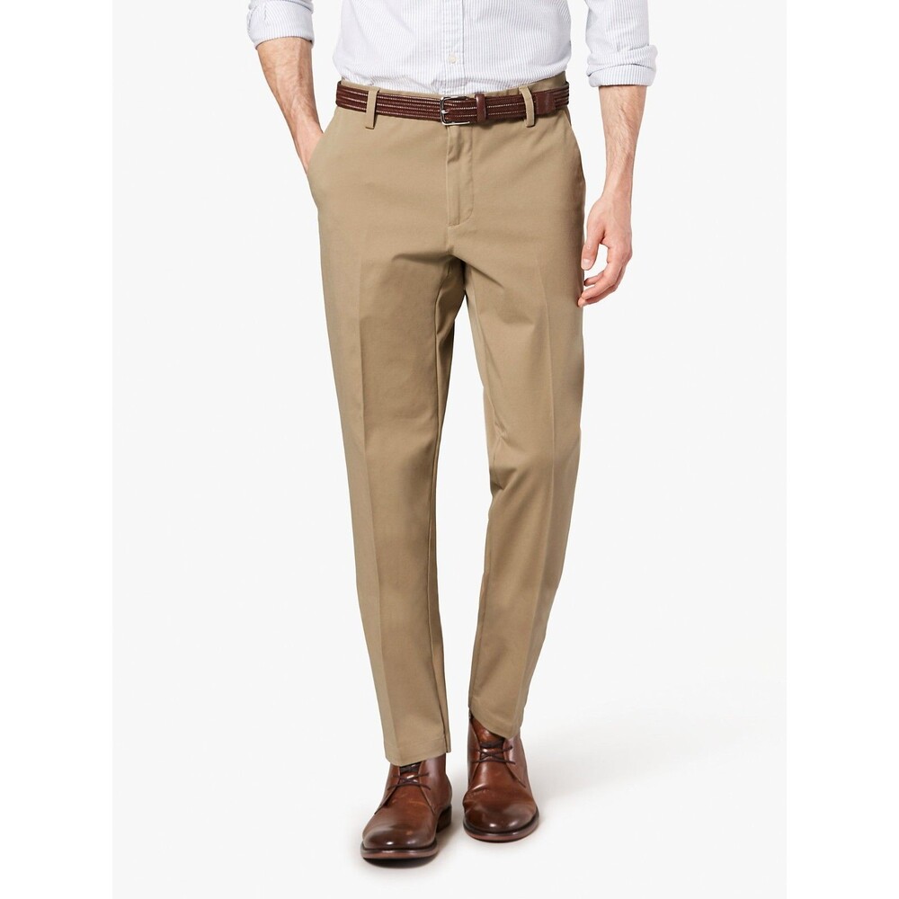 Dockers Slim Fit Workday Khaki Pants Mens 29x30 Tan Smart 360 Flex NEW